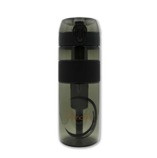 Water Bottle - with Chlorine Filter / Grey with matching grey filter / bottle includes 1 filter